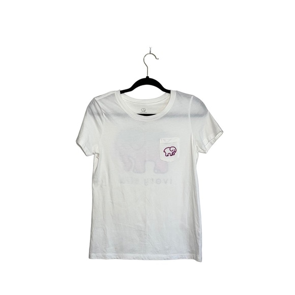 ivory ella 100% Cotton White Mandela Elephant Graphic Tee Small Women’s - Picture 1 of 10